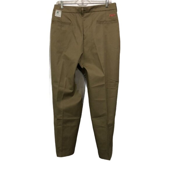 Red‎ Kap Womens Pants 14 Khaki PT43KH2 Uniform Work Industrial Delivery - Picture 2 of 4